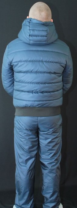 Спортивный костюм мужской зима на синтепоне утепленный флисом