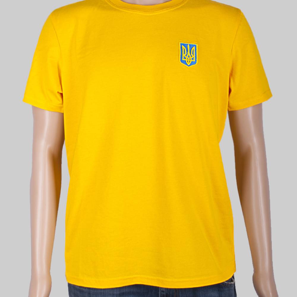 Футболка Українська символіка жовта