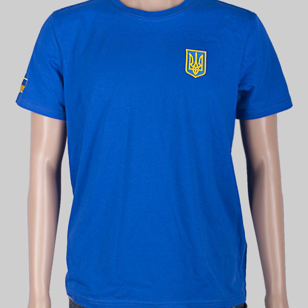 Футболка Українська символіка синя Fanstuff