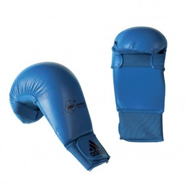 Перчатки без защиты пальца WKF 2012-2015. Цвет синий