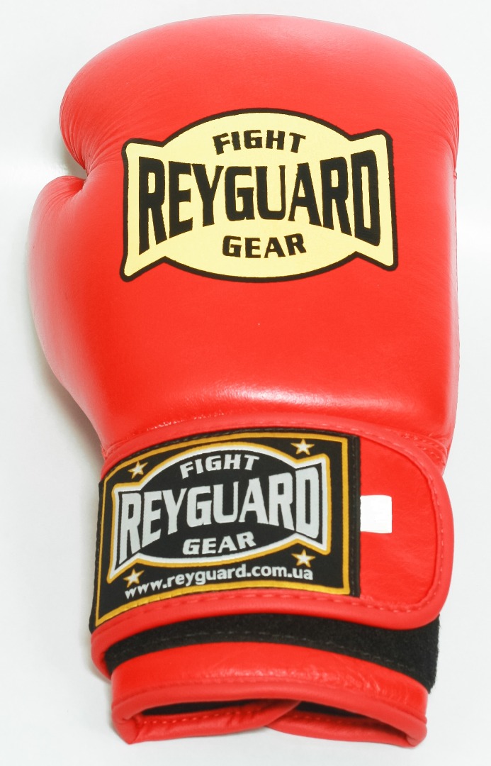 Перчатки 20ун REYGUARD кожа красные