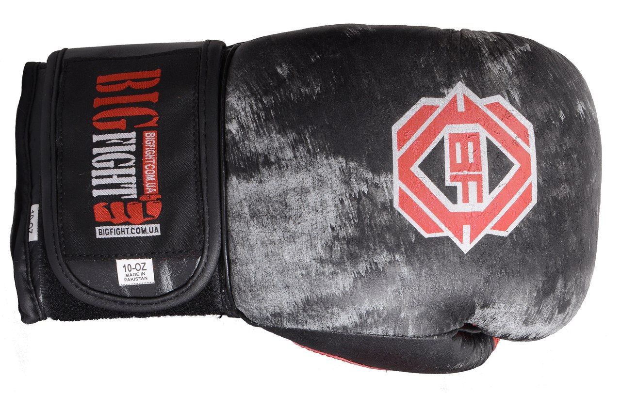 Перчатки Silver  BigFight кожа 14ун, 16ун