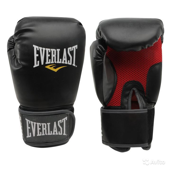 Акція на Перчатки для тайского бокса EVERLAST Muay Thai Gloves 12oz