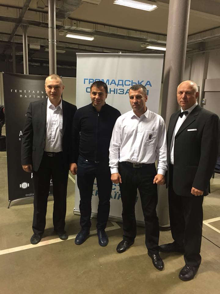 Фото з зіркою світового боксу Андрієм Котельником , м. Львів 18.11.17.